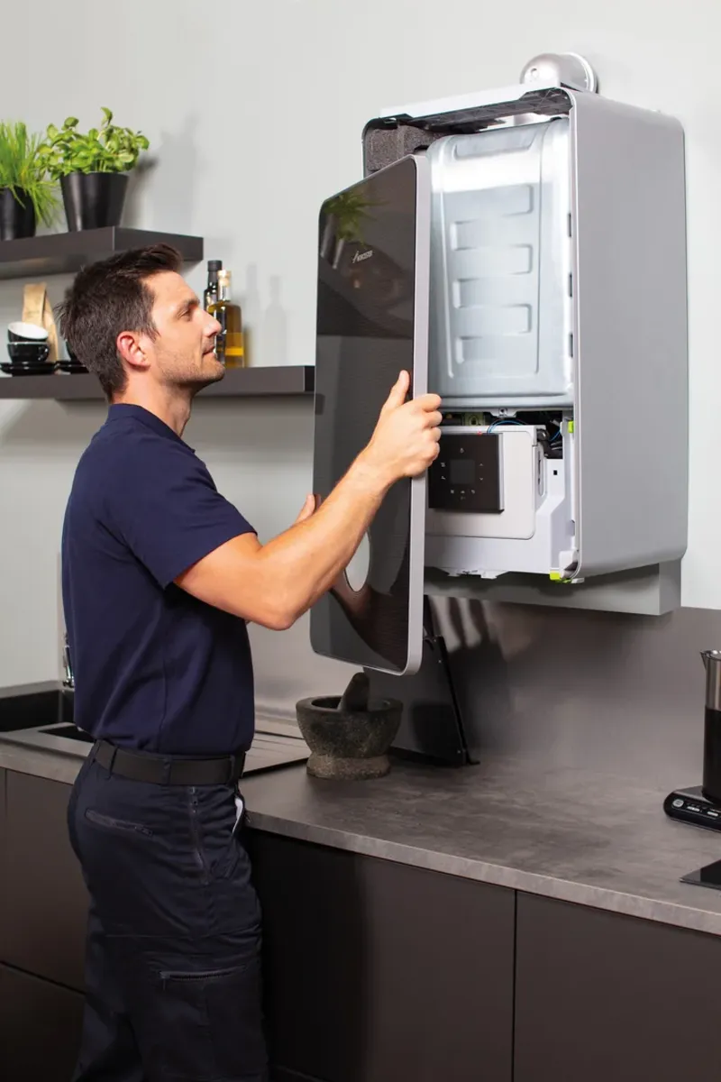 Premier Heating van — Salford and Manchester